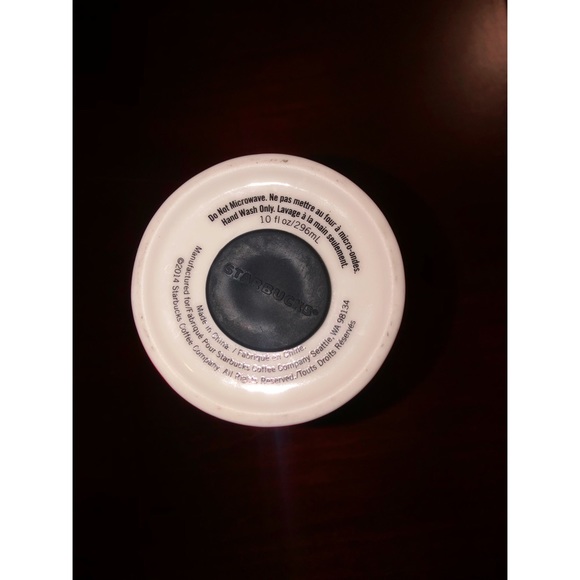 Starbucks ceramic coffee mug/ coffee cup with lid - Picture 8 of 8